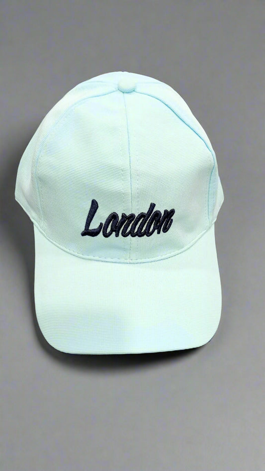 LONDON BLUE COTTON cap