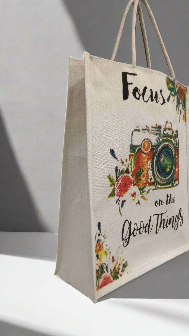 FOCUS CANVAS shopping bag