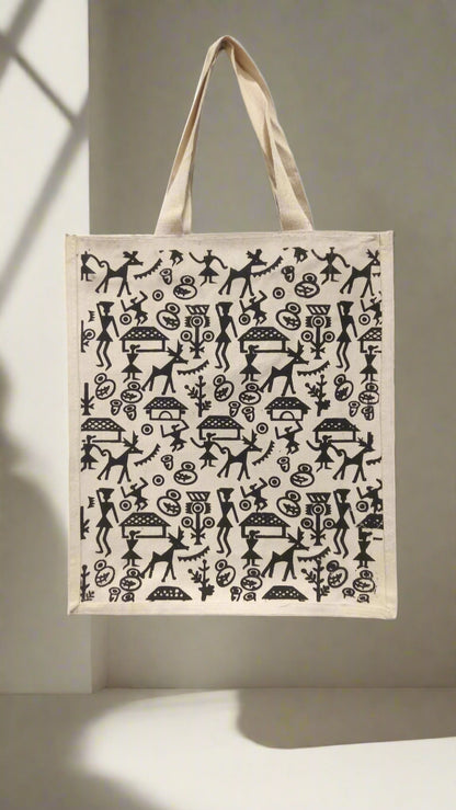 TRIBAL ESSENCE CANVAS shopping bag