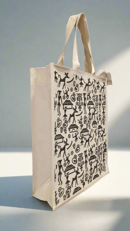 TRIBAL ESSENCE CANVAS shopping bag