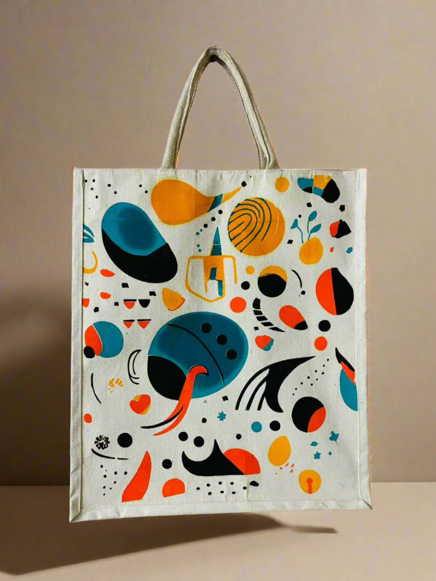 COSMIC HARMONY CANVAS shopping bag